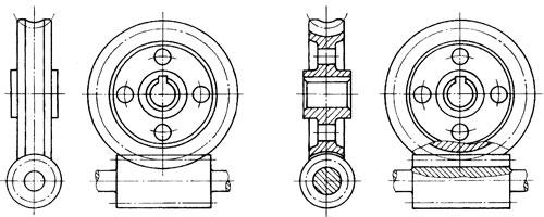 蝸輪蝸桿嚙合設(shè)計圖
